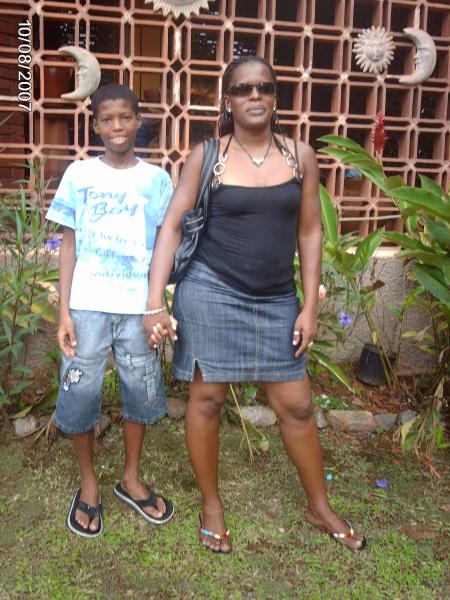 Maman et manou